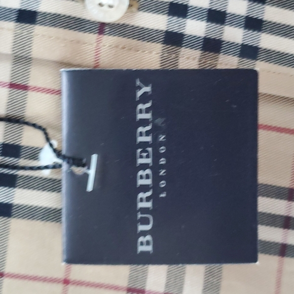 NWT VINTAGE 90's Burberry Men's Shirt - Picture 3 of 12